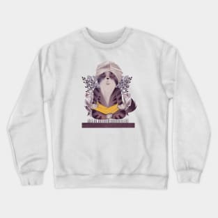 Meditative  cat Crewneck Sweatshirt